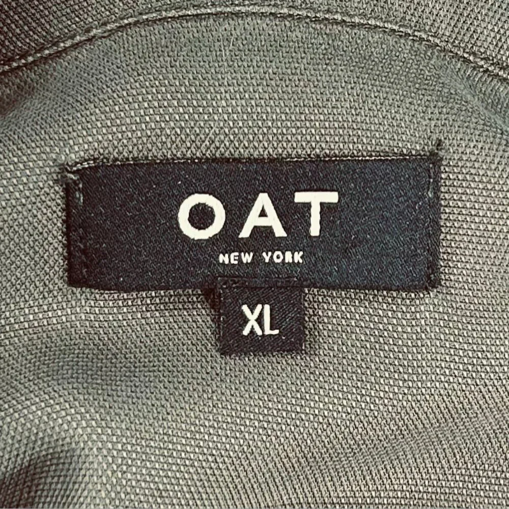 OAT New York NWT Olive Green Raglan Patch Pocket Jacket Size XL - Picture 5 of 14